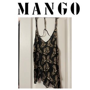 Mango spaghetti strap top